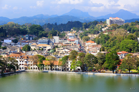 View on Kandy City