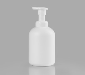 photo of blank plastic bottle