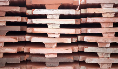 Roof-tile made from earhenware