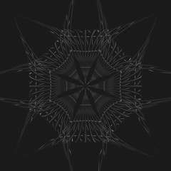 black pattern background.