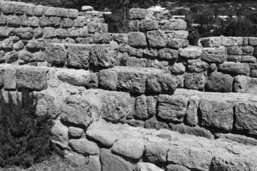 Antique ruins, Greece.