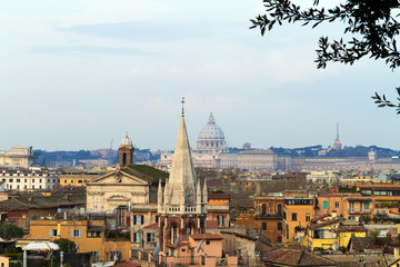Fototapeta na wymiar Rome Panorama
