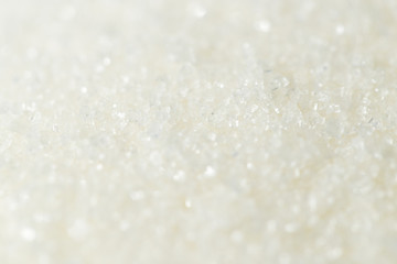 sugar as a background. macro