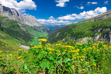 Fototapeta na wymiar Klausen Pass, Switzerland
