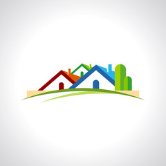 real estate resort icon