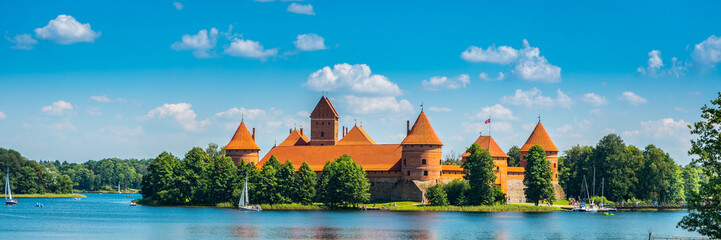 Trakai Castle - obrazy, fototapety, plakaty