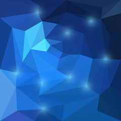 Obraz premium Abstract vector triangular geometric background