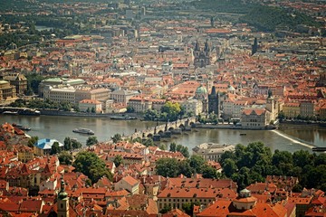 Fototapeta na wymiar Prague ,Charles bridge