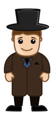Groom - Vector Character Cartoon Illustration