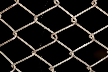 Naklejka premium Background of the metal mesh