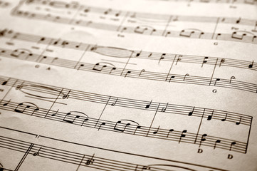 Fototapeta premium Sweet music