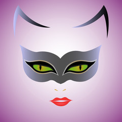 Cat Woman mask