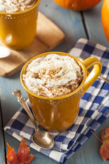 Autumn Pumpkin Spice Latte