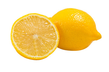 Lemons Fruit ,isolated on white