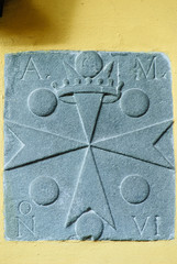 Croce Pisana, Stemma dei Medici, Pisa