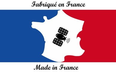 Satellite fabriquée en France © Atlantis