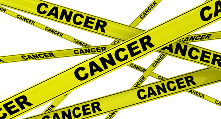 Рак (cancer). Заболевание. Желтая оградительная лента