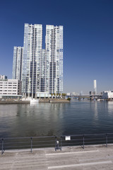 臨海地域の高層マンション