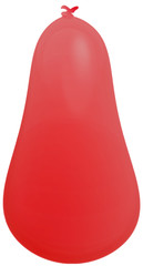 ballon rouge forme poire