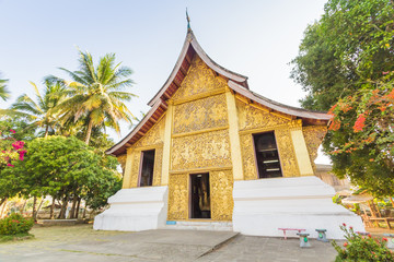 Fototapeta premium Wat Xieng thong temple,Luang Pra bang, Laos