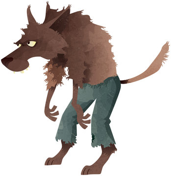 loup-garou d&rsquo;halloween