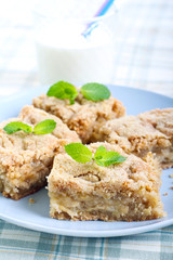 Apple, cinnamon bars