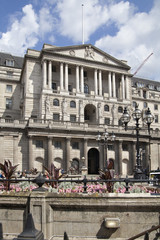 Naklejka premium Bank of England, London