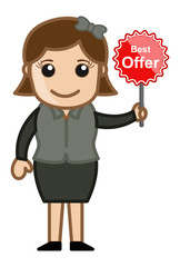 Best Offers - Cartoon Vector