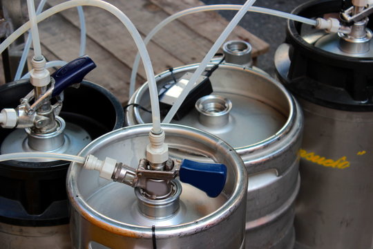 fusti di birra