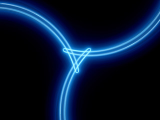 Neon glowing abstract background