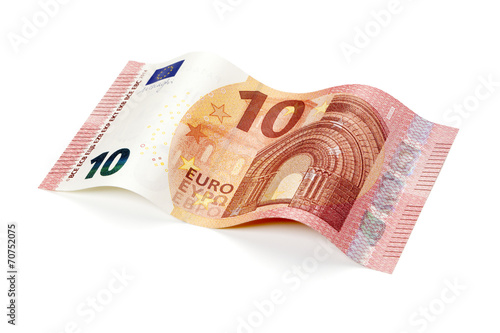 "Neuer 10 Euro Schein isoliert mit Pfad" Stockfotos und ...