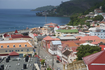 Naklejka na ściany i meble St Georges Grenada Carribean 24