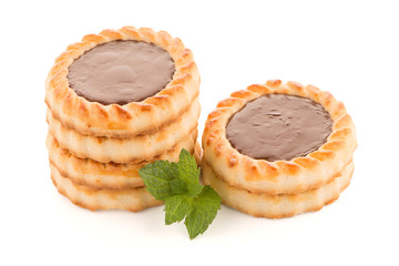 Chocolate tart cookies
