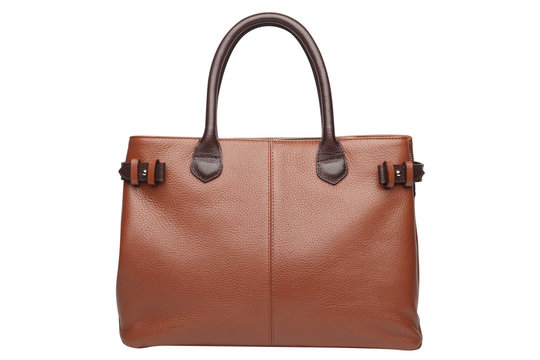 Natural leather female purse