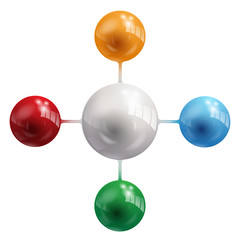 INFOGRAPHICS DIAGRAM (radial template chart figures online)