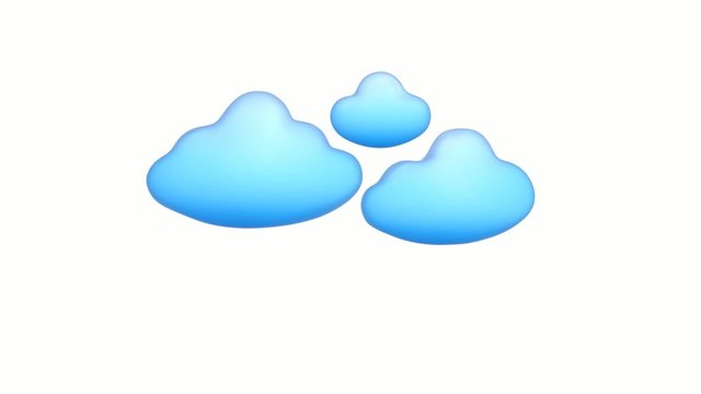 cluster of clouds