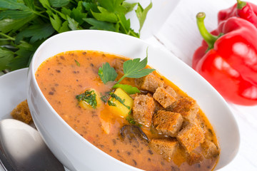 Oxtail soup