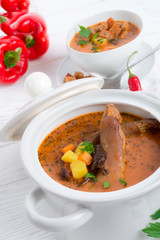 Oxtail soup