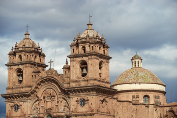 Fototapeta na wymiar Historic Church in in Cusco