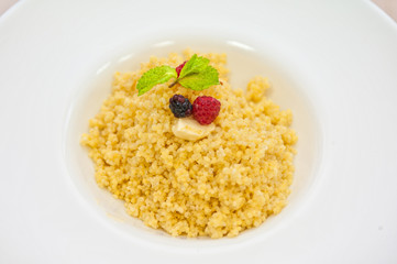Millet porridge