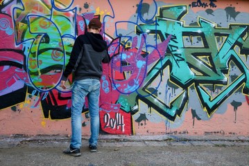 Obraz na płótnie Canvas graffiti