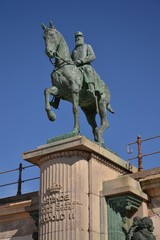Leopold II statue - king of the Belgians