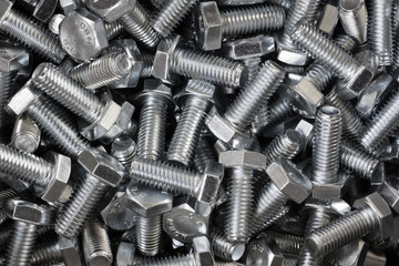 abstract background of ironwares bolts
