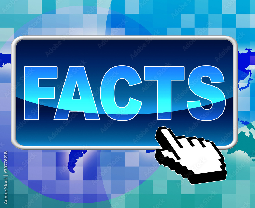 Poster facts button shows world wide web and answers