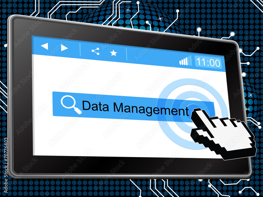 Poster management data shows manager bytes and administration