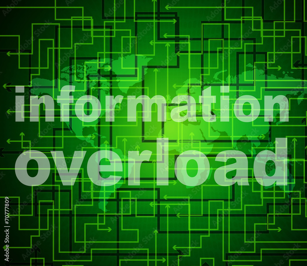 Poster overload information shows overloaded fact and answers