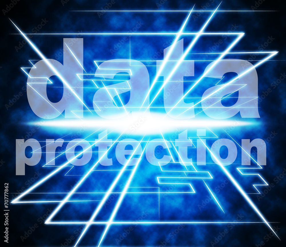 Poster protection data indicates encryption bytes and restricted