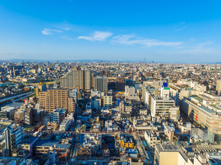 Osaka city view, Japan