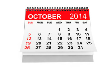 Calendar October 2014