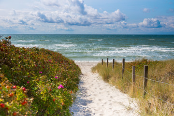 Zugang Ristinge Strand